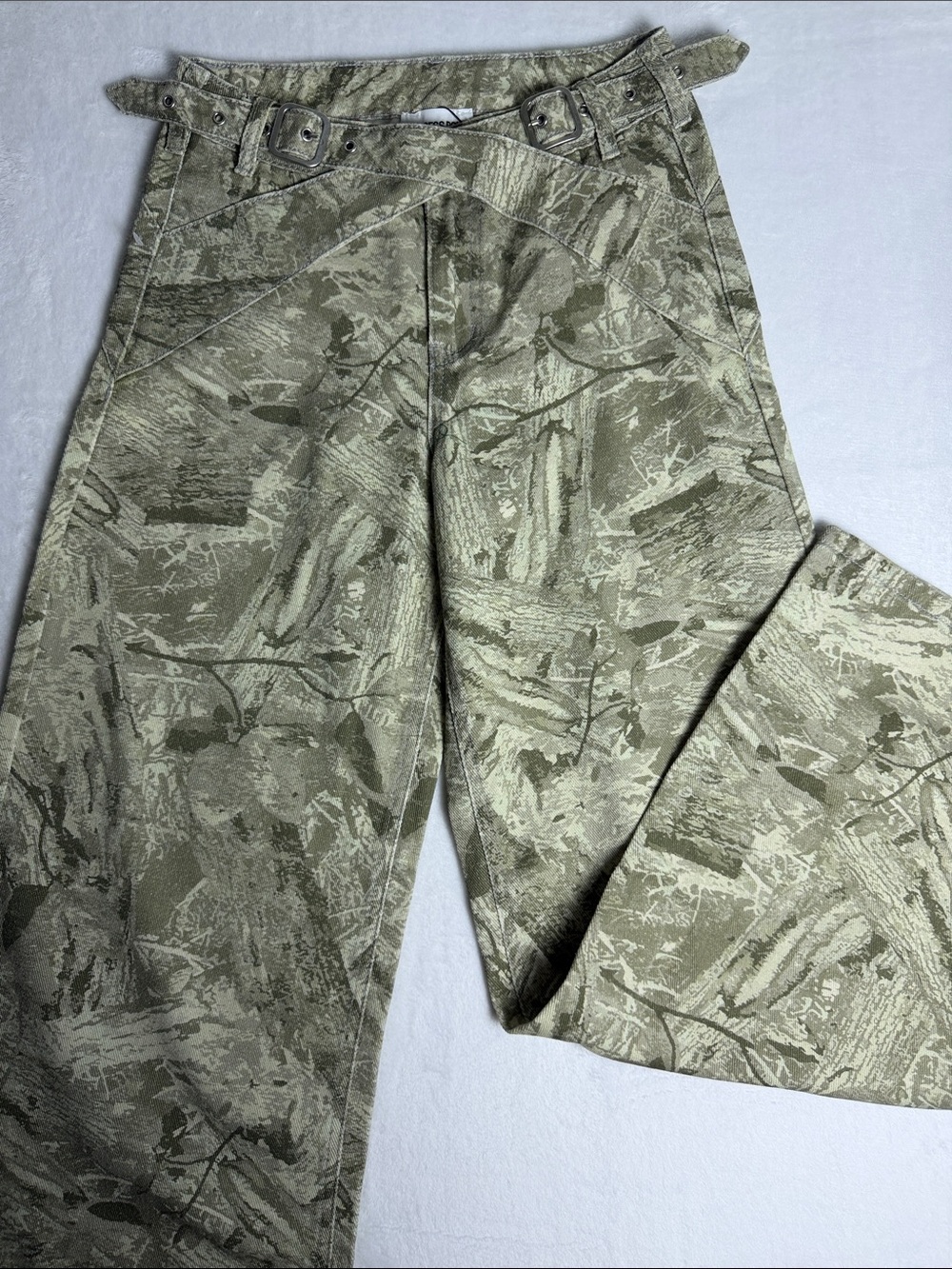 Princess Polly Women’s Cargo Pants in Camo Print